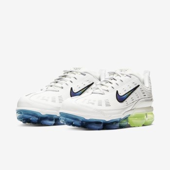 Nike Air VaporMax 360 - Férfi Utcai Cipő - Fehér/Platina/Fehér/Fekete